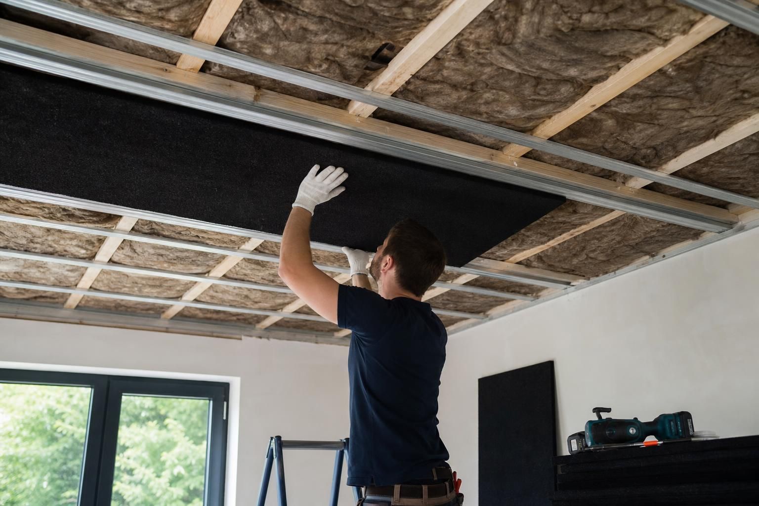 Comment améliorer l’isolation phonique de votre plafond efficacement