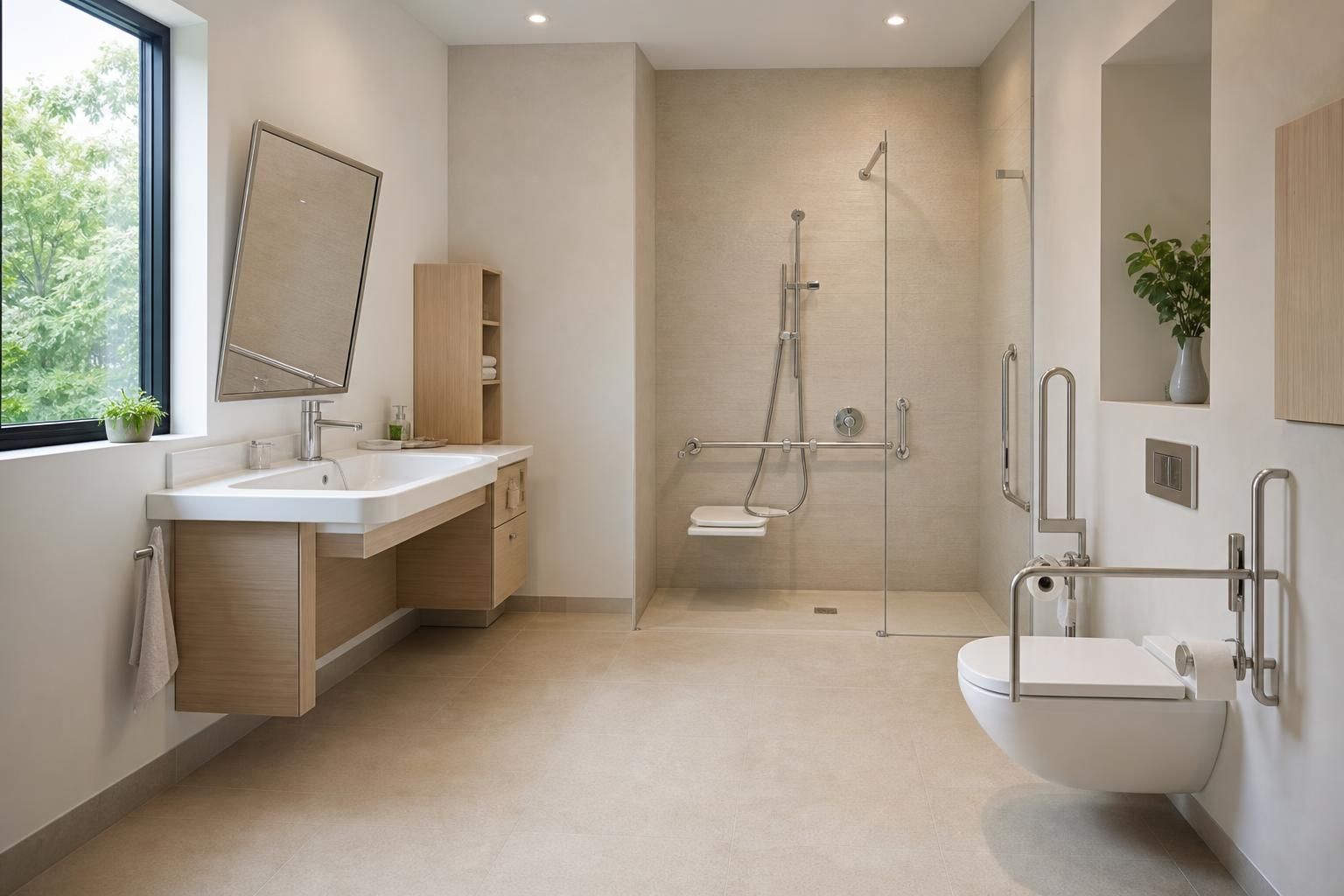 Comment aménager une salle de bain pmr fonctionnelle et confortable