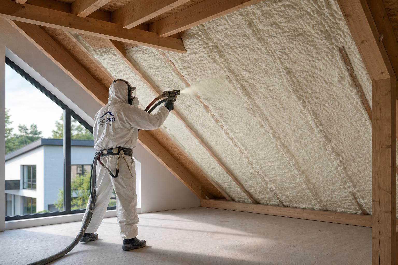 découvrez comment la mousse polyuréthane projetée optimise l'isolation thermique, améliore le confort et réduit les coûts énergétiques de votre habitation.