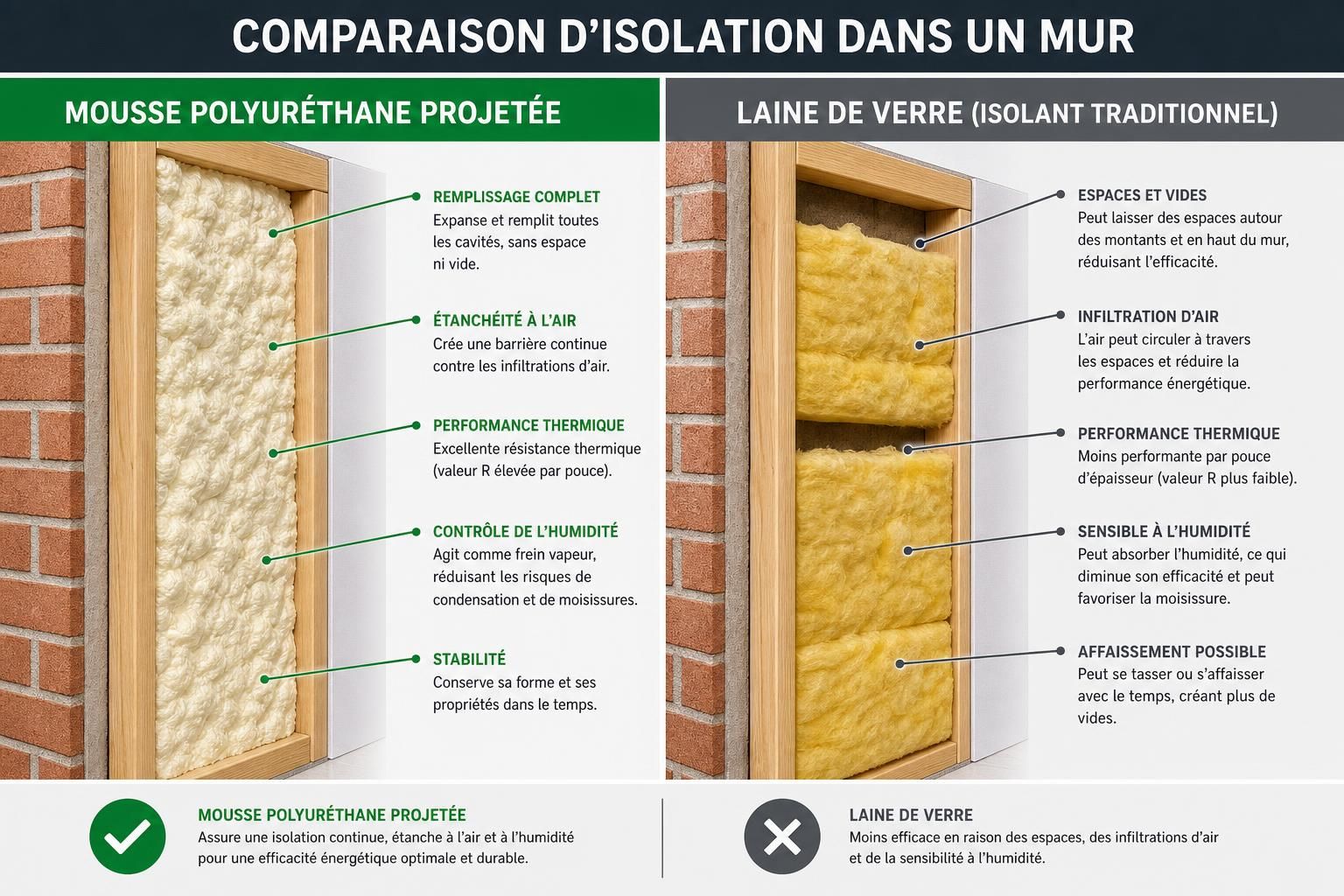 découvrez les bénéfices de la mousse polyuréthane projetée pour une isolation thermique efficace, durable et économique de votre habitat.