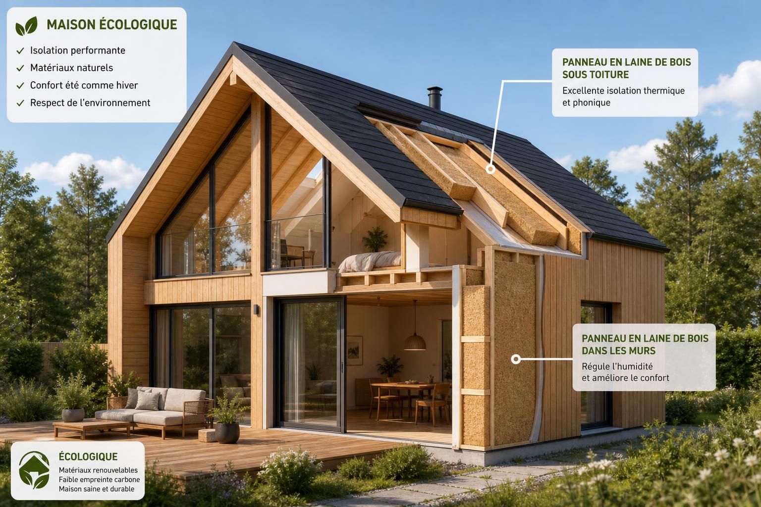 découvrez tout sur l'isolant laine de bois : ses avantages écologiques, ses performances thermiques et acoustiques, ainsi que ses nombreuses utilisations en construction et rénovation.