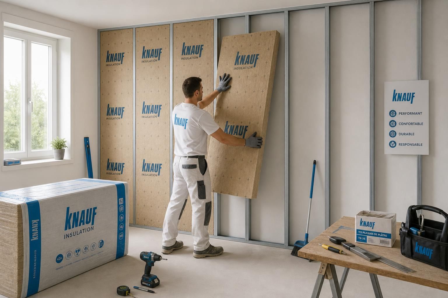 découvrez tout ce qu'il faut savoir sur l'isolation avec knauf insulation et profitez de ses nombreux avantages pour un habitat confortable et écoénergétique.