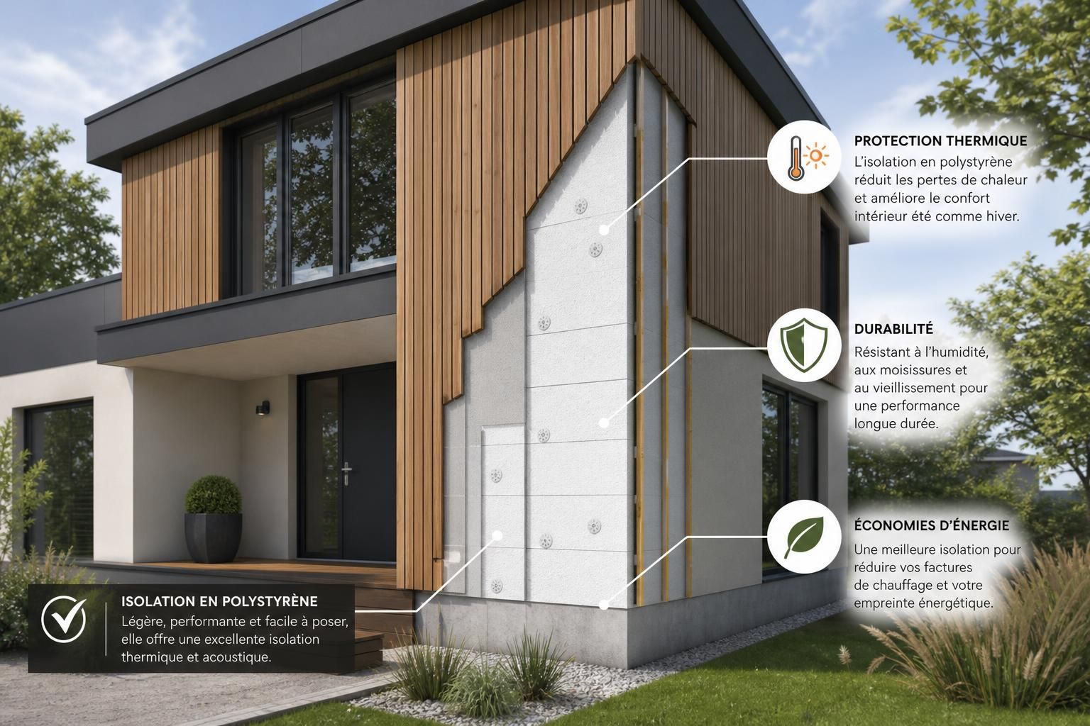 découvrez comment l'isolation en polystyrène peut améliorer l'efficacité énergétique de votre maison, réduire vos coûts de chauffage et garantir un confort optimal toute l'année.