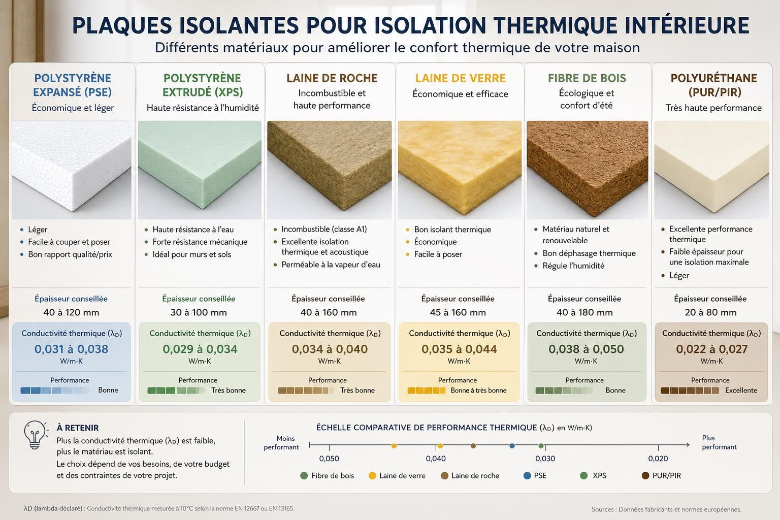 découvrez comment choisir la plaque idéale pour une isolation thermique efficace et améliorer le confort énergétique de votre habitation.
